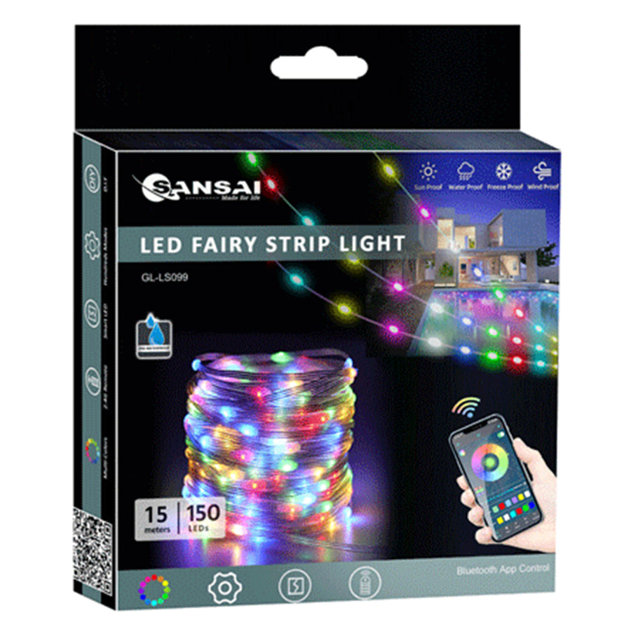 Sansai GL-LS099 15M RGB LED Strip Light / AC