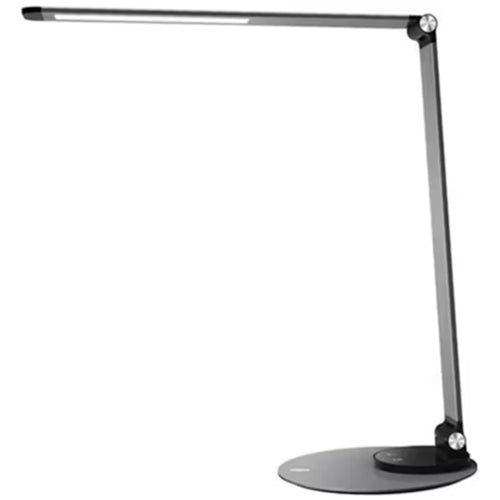 Taotronics TT-DL22 Dimmable Alluminum Alloy Desk Lamp - Grey Color Temperature 3000K-5000K with one USB Output Port: DC 5V ,1A