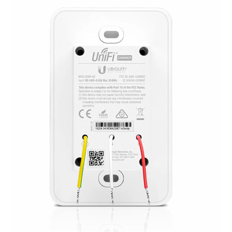 UDIM-AC-3 - Ubiquiti UniFi Lichtdimmer Wechselstrombetrieben 3er Pack Intelligente Beleuchtung