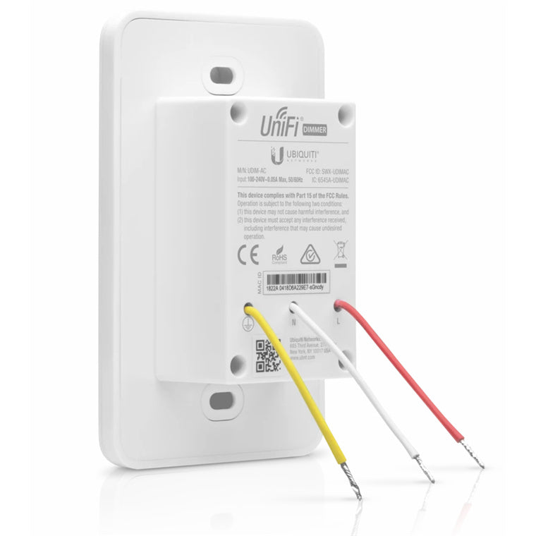 UDIM-AC-3 - Ubiquiti UniFi Lichtdimmer Wechselstrombetrieben 3er Pack Intelligente Beleuchtung