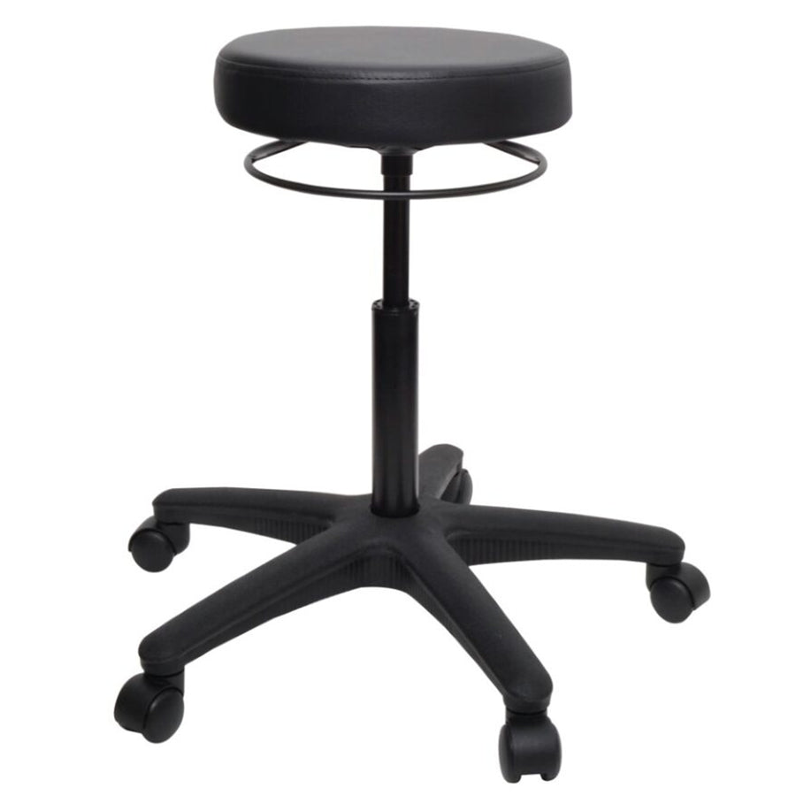 540 - BURO REVO STOOL BLACK VINYL
