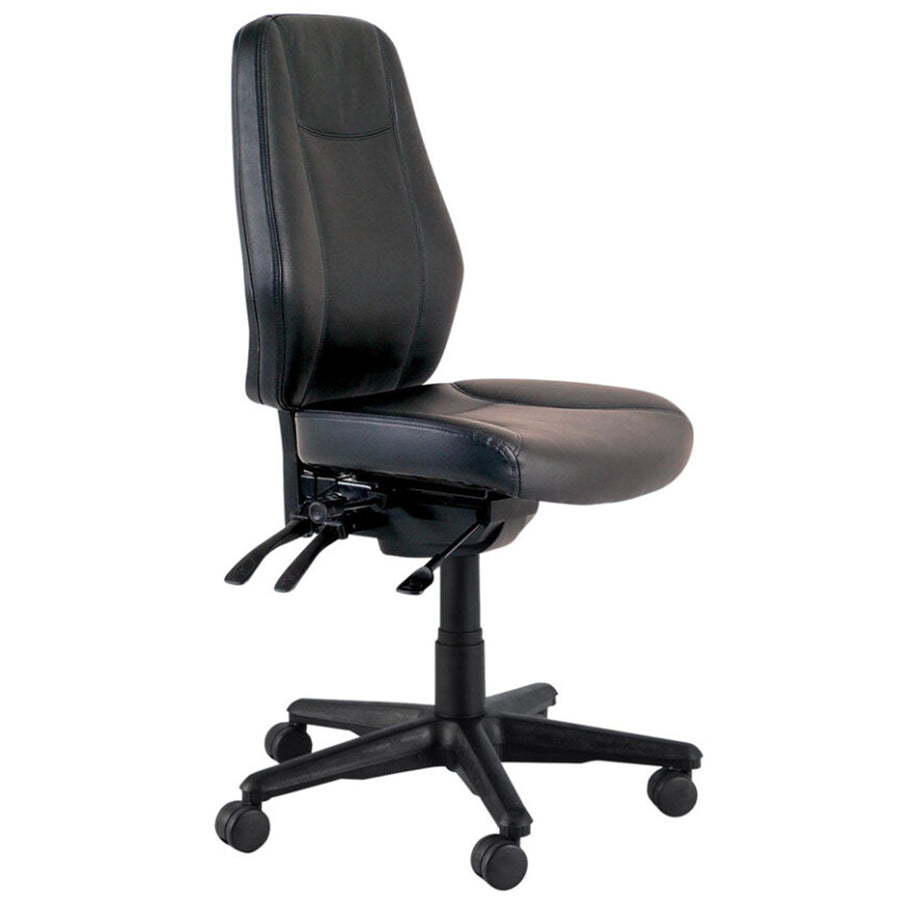 119HB-PU13 - BURO AURA ERGO+ CHAIR DILLION PU BLACK