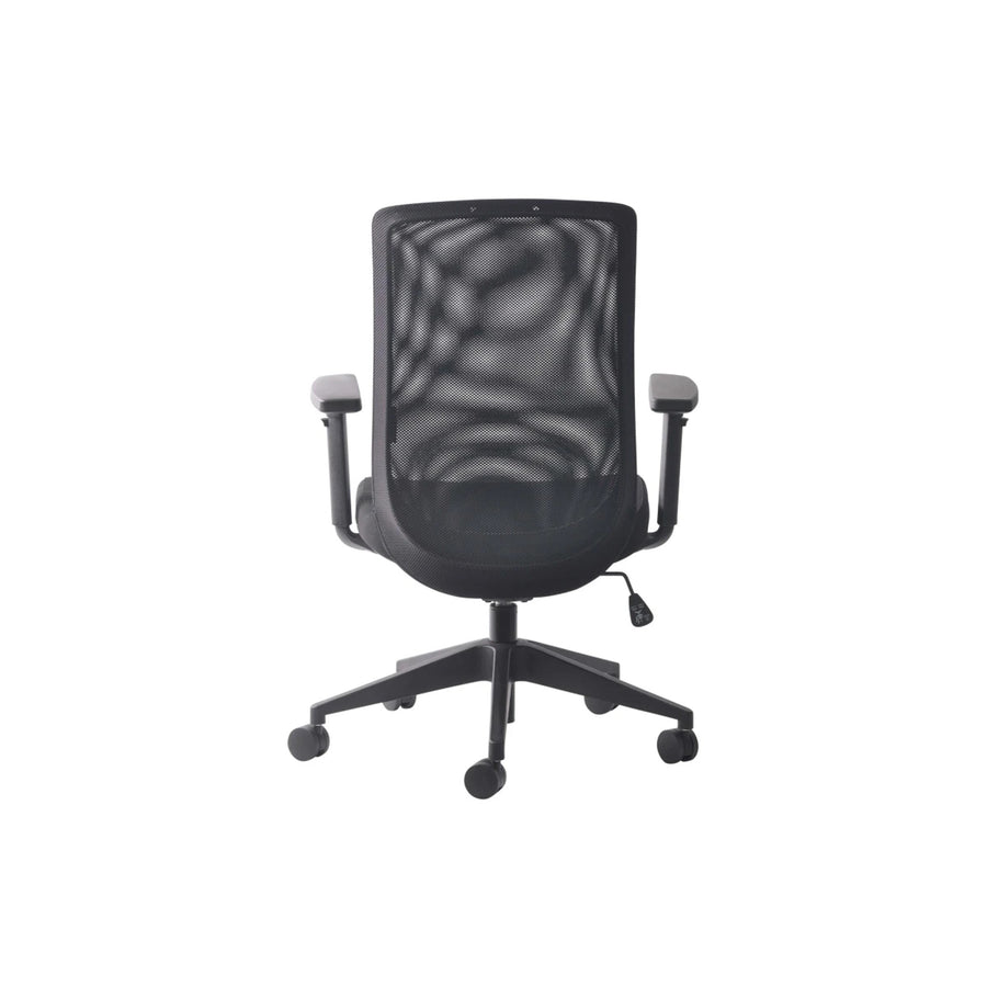 BURO 120A-M3 Seating MONDO GENE MESH CHAIR W/ARMS BLACK