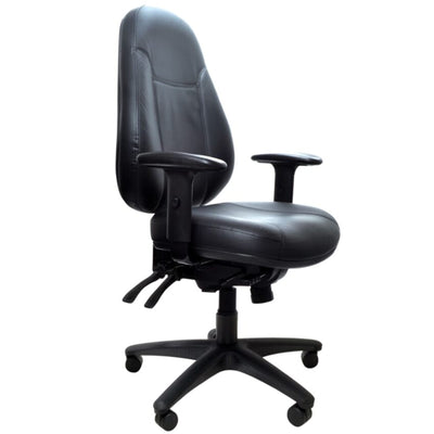 BURO 128-L3 Sitzmöbel PERSONA 24/7 S/SLIDE 4L LEDER
