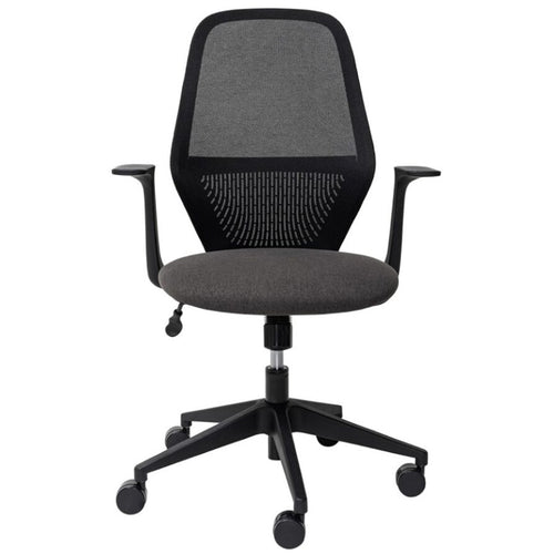 BURO Seating MONDO SOHO STUHL SCHWARZES NETZGEWEBE M. ARMLEHNEN