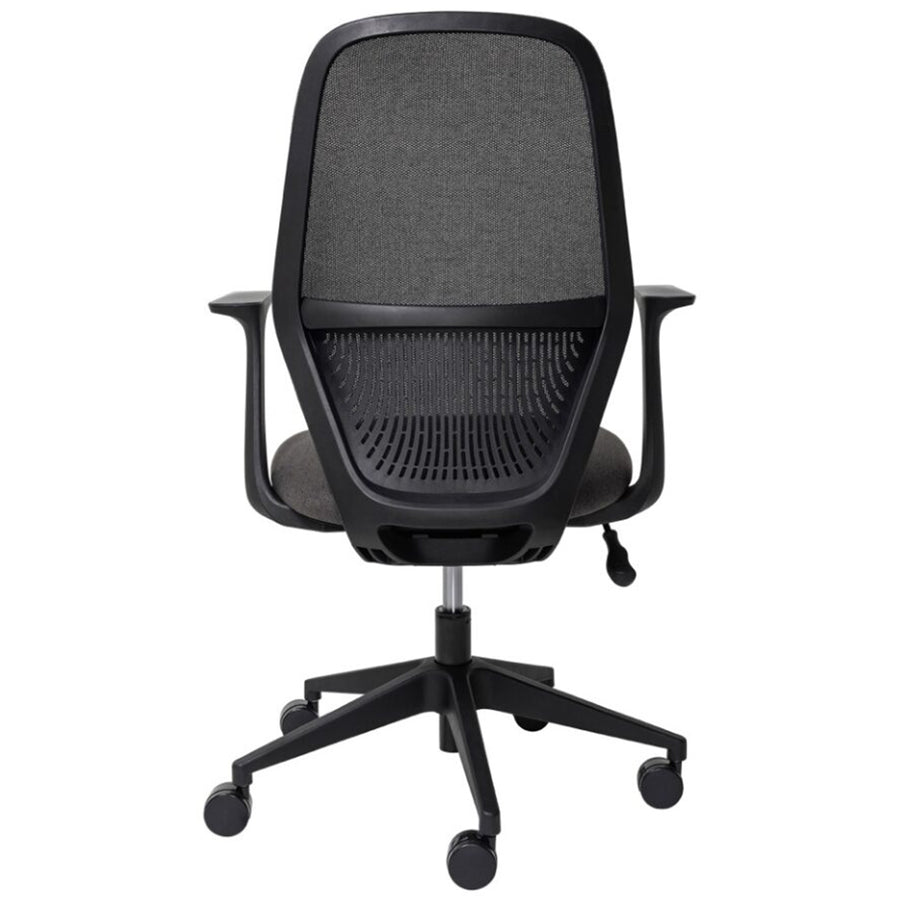 BURO Seating MONDO SOHO CHAIR BLACK MESH W/ARMS