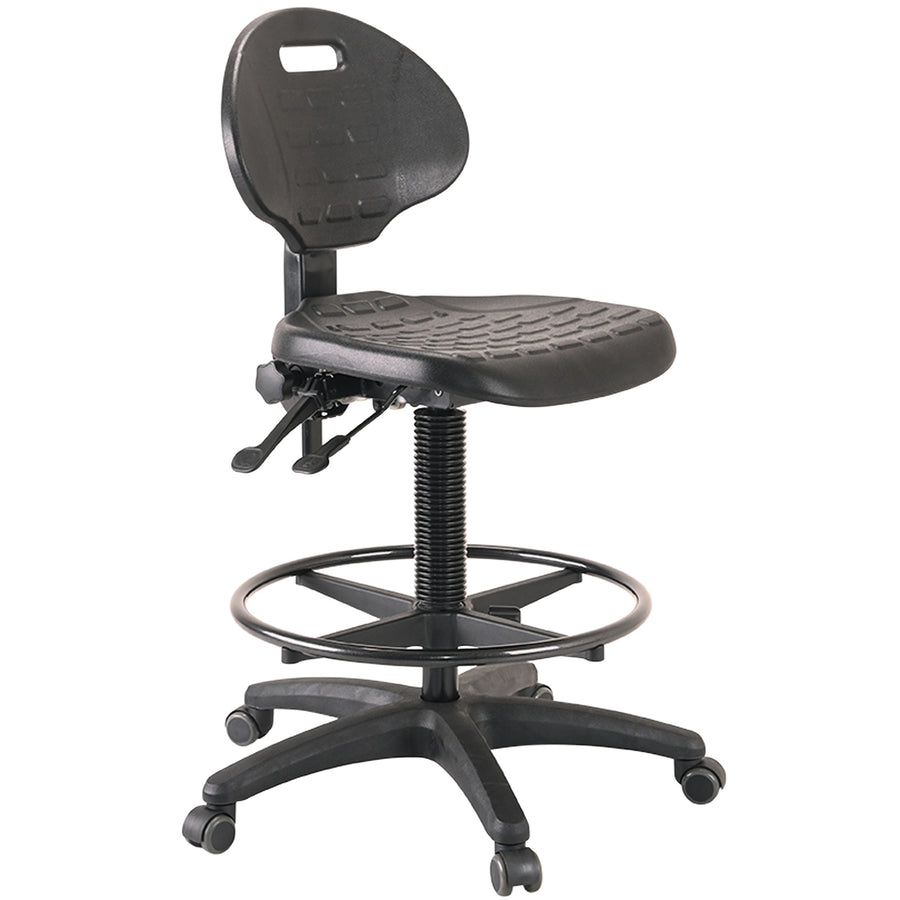 195-PU-AT - BURO ENSO ARCH. + FOOTRING CHAIR