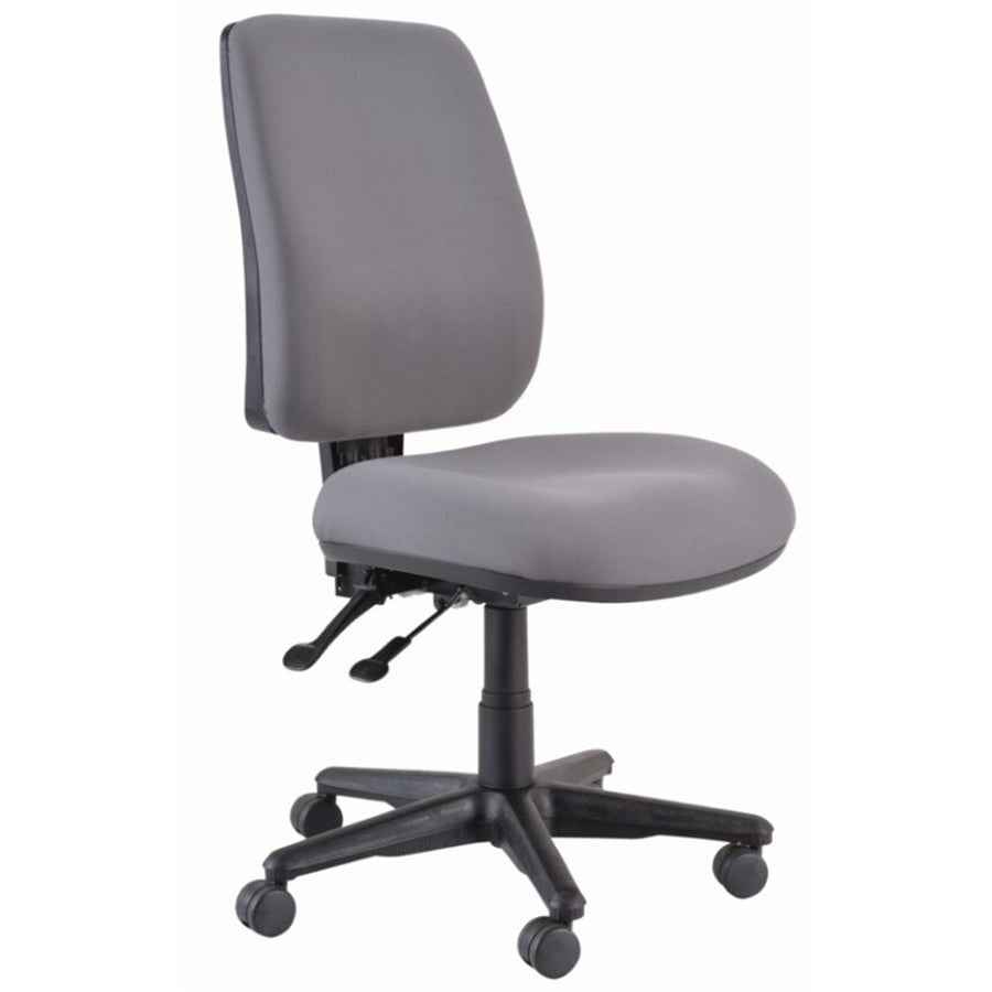 216-62 - BURO ROMA HB 2L CHAIR CHARCOAL