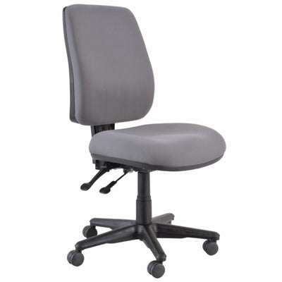 216-62 - BURO ROMA HB 2L CHAIR CHARCOAL