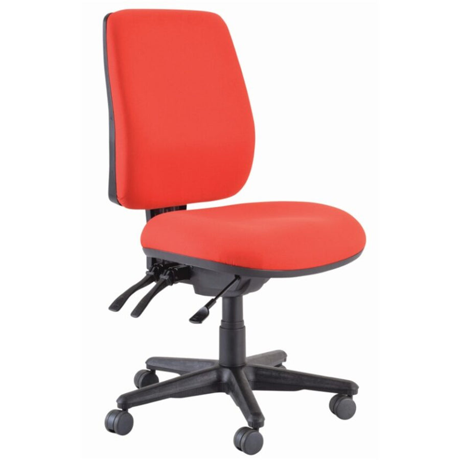 216-66 - BURO ROMA HB 2L CHAIR RED