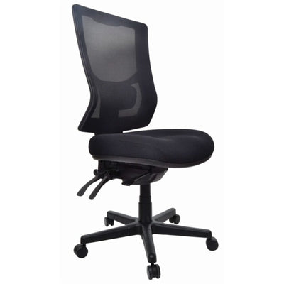 224-N-153-SS - BURO METRO II 24/7 H/BACK NYLON BASE