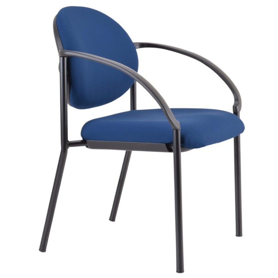 514-61 - BURO ESSENCE 4 LEGGED W/ARMS DARK BLUE