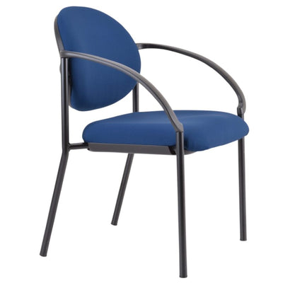 514-61 - BURO ESSENCE 4 LEGGED W/ARMS DARK BLUE