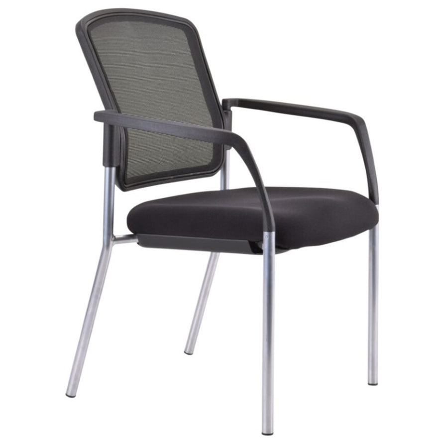 525M-RS-153 - BURO LINDIS CHAIR MESH W/ARMS REFL/SLVR