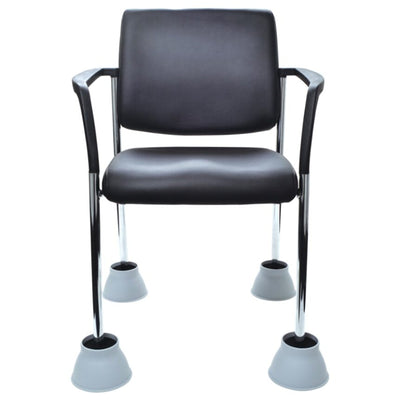 525-RS-PU13 - BURO LINDIS CHAIR DILLN W/ARMS REFL/SLVR