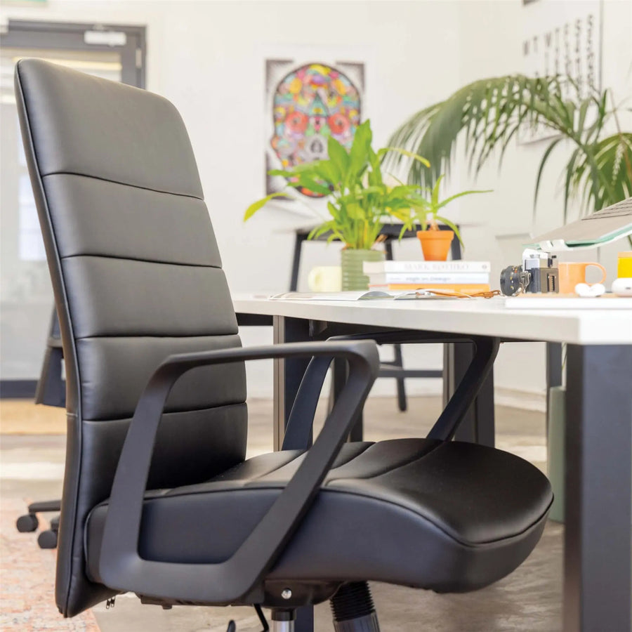 125-BL3 - MONDO PLATO CHAIR BONDED LEATHER