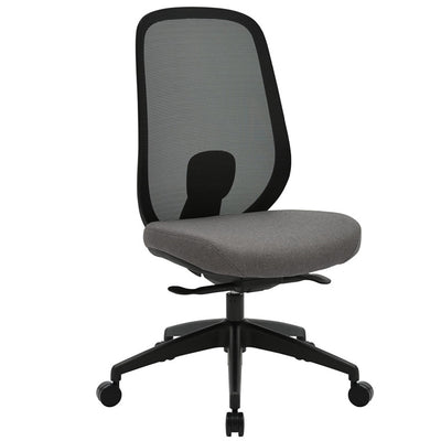 799-3-M3 - BURO FORCE CHAIR-BLK FRAME/MESH-GREYSEAT