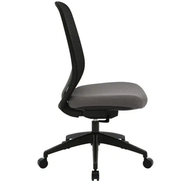 799-3-M3 - BURO FORCE CHAIR-BLK FRAME/MESH-GREYSEAT