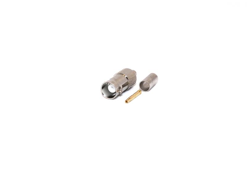 Go Wireless NZ C-BNC2-195 - BNC Female 50 Ohm CRIMP Connector for LMR195/RG58