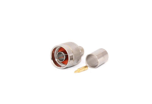 Go Wireless NZ C-N2-400 - N-Type Male CRIMP Connector for LMR400/RG8U