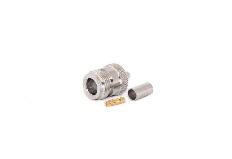 Go Wireless NZ C-N3-195 - N-Type Female CRIMP Connector for LMR195/RG58