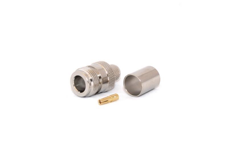 Go Wireless NZ C-N4-400 - N-Type Female CRIMP Connector for LMR400/RG8U