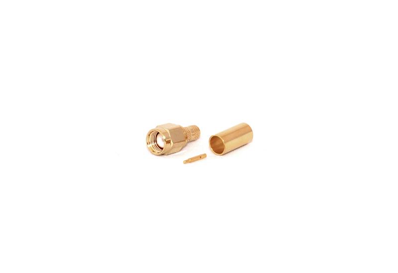 Go Wireless NZ C-SMA3-195 - SMA Male CRIMP Connector for LMR195/RG58