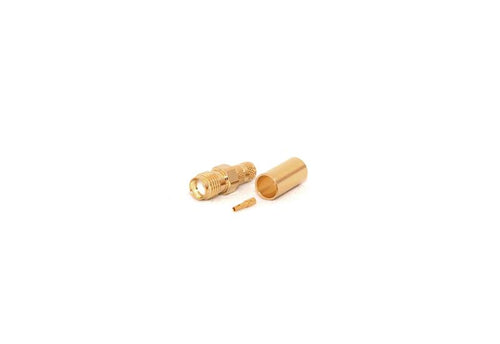 Go Wireless NZ C-SMA4-195 - SMA Female CRIMP Connector for LMR195/RG58