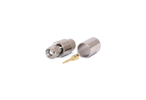 Go Wireless NZ C-SMA7-400 - SMA Male CRIMP Connector for LMR400/RG8U