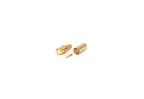 C-SMA8-195 - RP-SMA Female 50 Ohm CRIMP Connector for LMR195/RG58