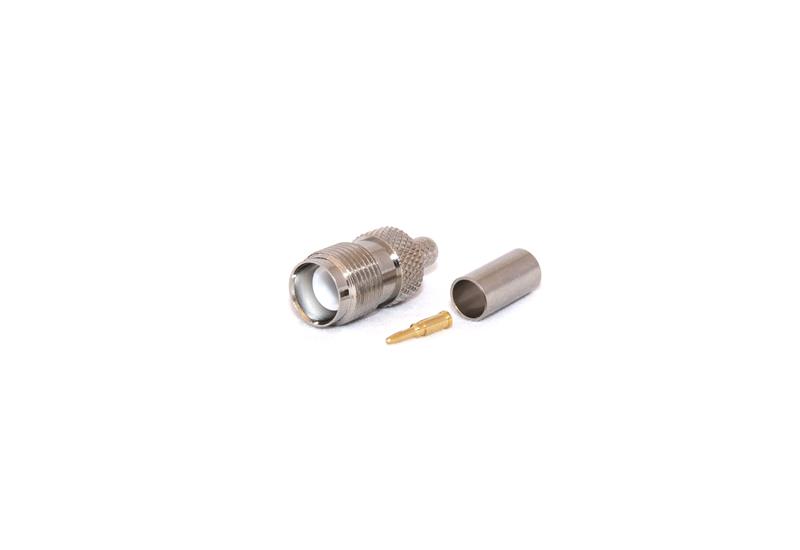 Go Wireless NZ C-TNCRPF1-195 - RP-TNC Female 50 Ohm CRIMP Connector for LMR195/RG58