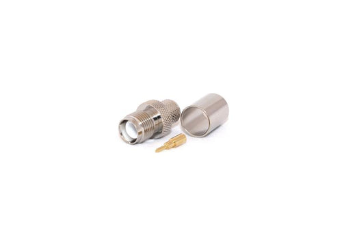 Go Wireless NZ C-TNCRPF1-400 - RP-TNC Female 50 Ohm CRIMP Connector for LMR400/RG8U