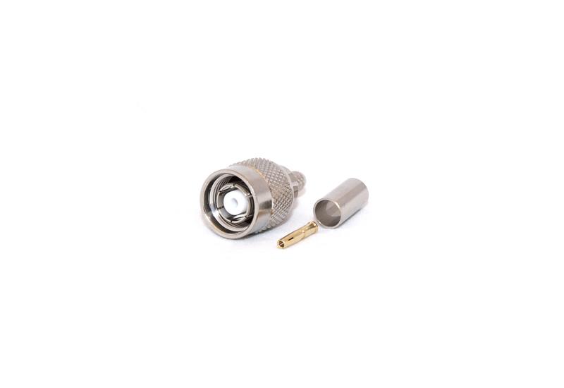 Go Wireless NZ C-TNCRPM1-195 - RP-TNC Male CRIMP Connector for LMR195/RG58