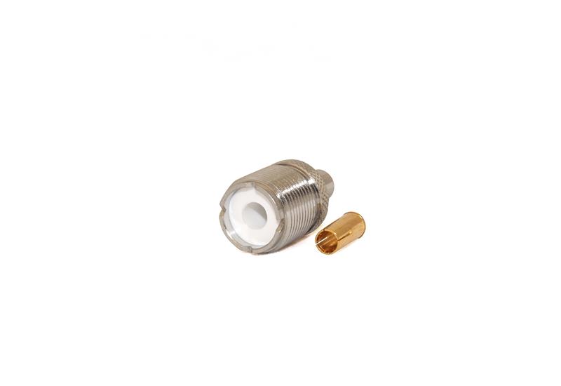 Go Wireless NZ C-UHF2-195 - UHF Female 50 Ohm CRIMP Connector for LMR195/RG58