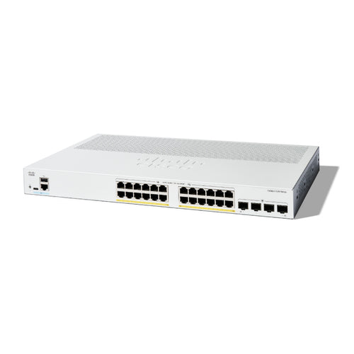 Cisco C1300-24P-4G - Catalyst 1300 24-port GE, PoE, 4x1G SFP