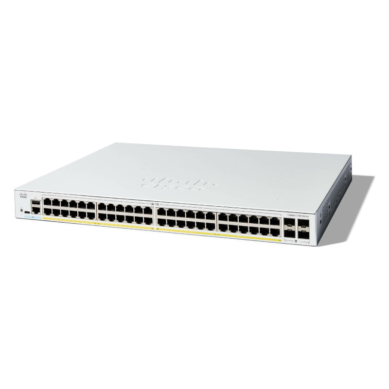 Cisco C1300-48P-4G - Catalyst 1300 48-port GE, PoE, 4x1G SFP