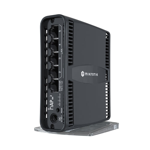 MikroTik C52iG-5HaxD2HaxD-TC - hAP ax2 Dual Band Wi-Fi 6 Access Point and Gigabit Router