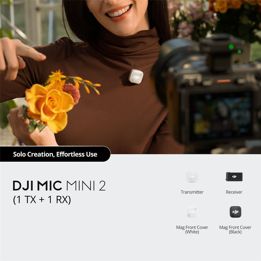 CP-RN-00000530 - DJI Mic Mini 2 (1 TX + 1 RX)
