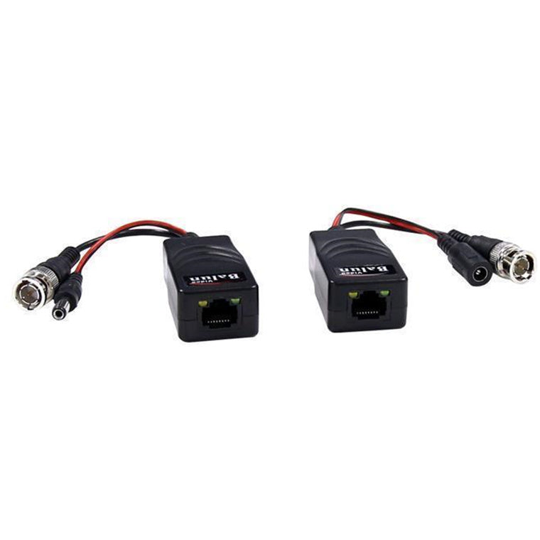DYNAMIX CCTV Balun - Cat6/5e to BNC Convertor w/ power. HD-CVI/TVI/AHD
