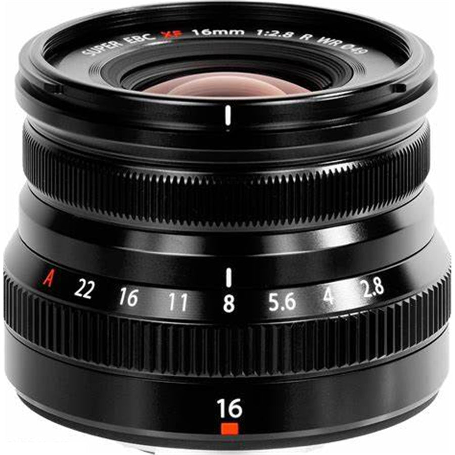 Fujifilm XF 16mm F2.8 R WR Lens Black