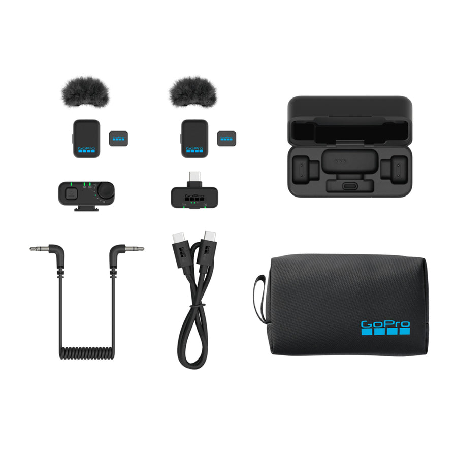 GoPro 2-Person Wireless Microphone System for Cameras and Mobile Devices (2.4 GHz)