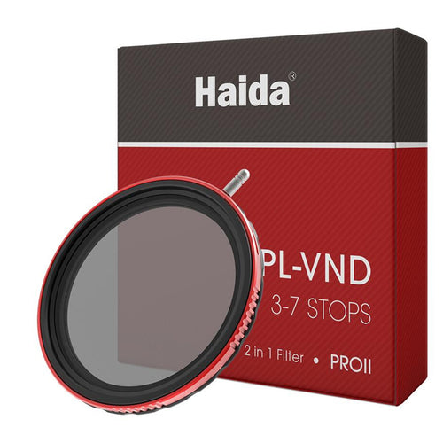 HD478167 - HAIDA PRO II C-POL + VARIABLE ND FILTER 3-7 STOP 67MM