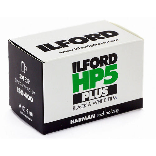 ILFORD (35mm Roll Film, 24 Exposures) HP5 Plus Black and White Negative Film