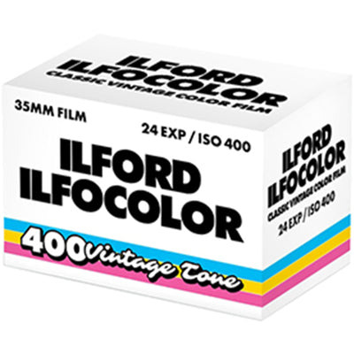 ILFORD (35mm Roll Film, 24 Exposures) Ilfocolor 400+ Vintage Tone