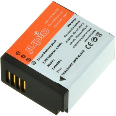 CPA0031 - JUPIO CAMERA BATTERY PANASONIC DMW-BLH7E 7.2V 680MAH