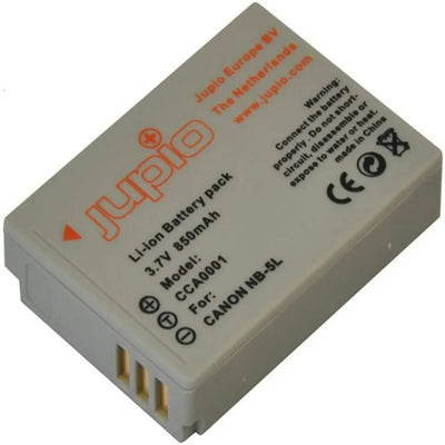 CCA0001 - JUPIO CAMERA BATTERY CANON NB-5L 3.7V 850MAH