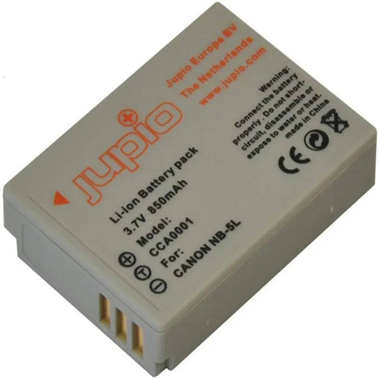 CCA0001 - JUPIO KAMERA AKKU CANON NB-5L 3.7V 850MAH
