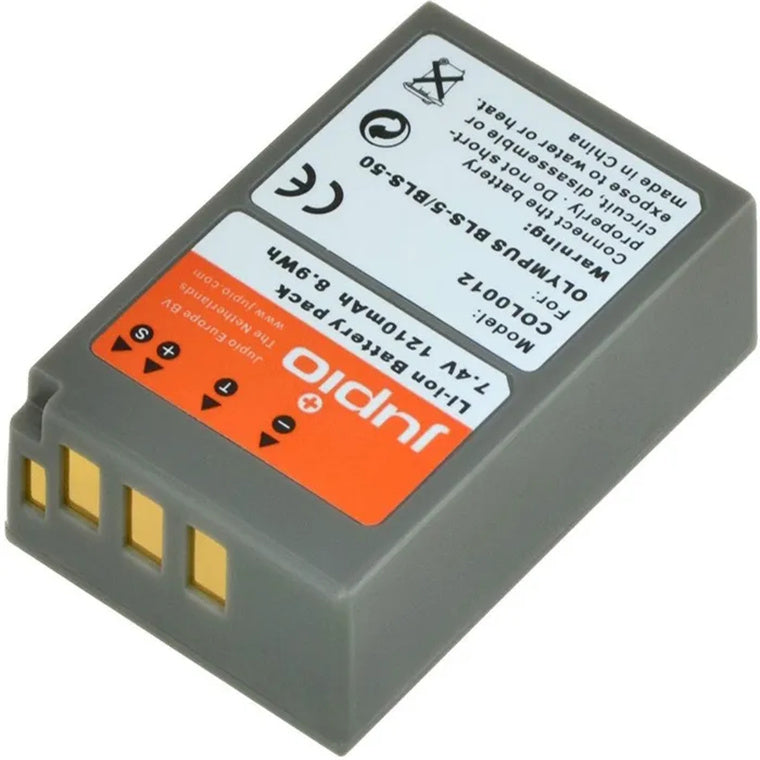 COL0012 - JUPIO KAMERA AKKU OLYMPUS BLS-5/PS-BLS5 7,4V 1210MAH