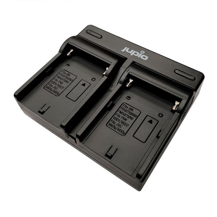 JDC1001 - JUPIO SONY L-SERIE DOPPEL-AKKULADEGERÄT USB
