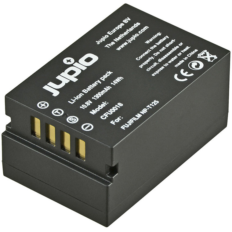 CFU0018 - JUPIO CAMERA BATTERY FUJI NP-T125 10.8V 1300MAH